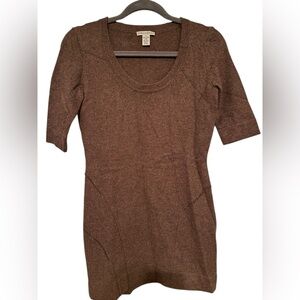 NWT SPRING + MERCER SWEATER DRESS IN MOCHA SIZE SMALL